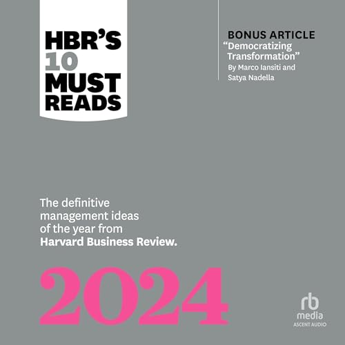 HBR's 10 Must Reads 2024 By Harvard Business Review