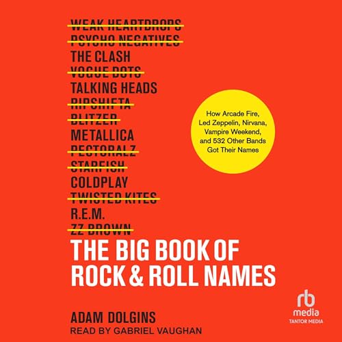 The Big Book of Rock & Roll Names By Adam Dolgins